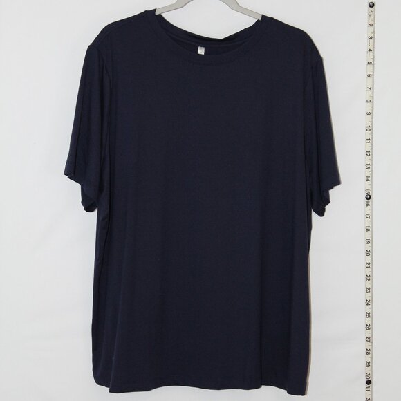 Fabletics Tops - Fabletics Moisture-Wicking Dry-Flex Tee  Deep Navy Size 2X - barely worn